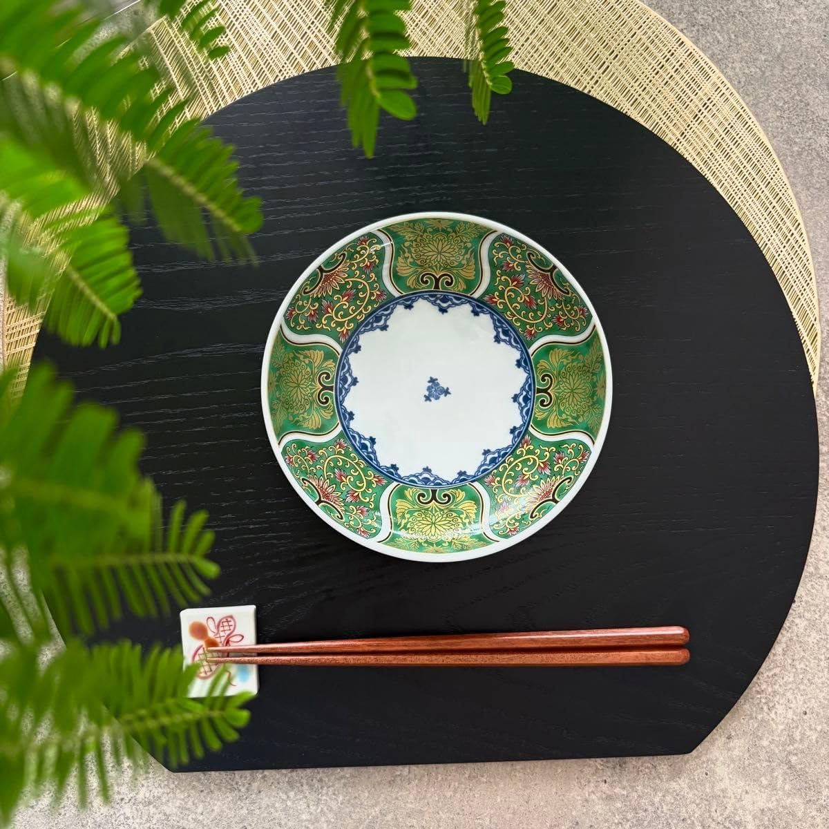 益子焼皆川マス 民藝 飾皿大型•丸皿 サイズ 幅31.5cmφ 高さ5.5 益子焼